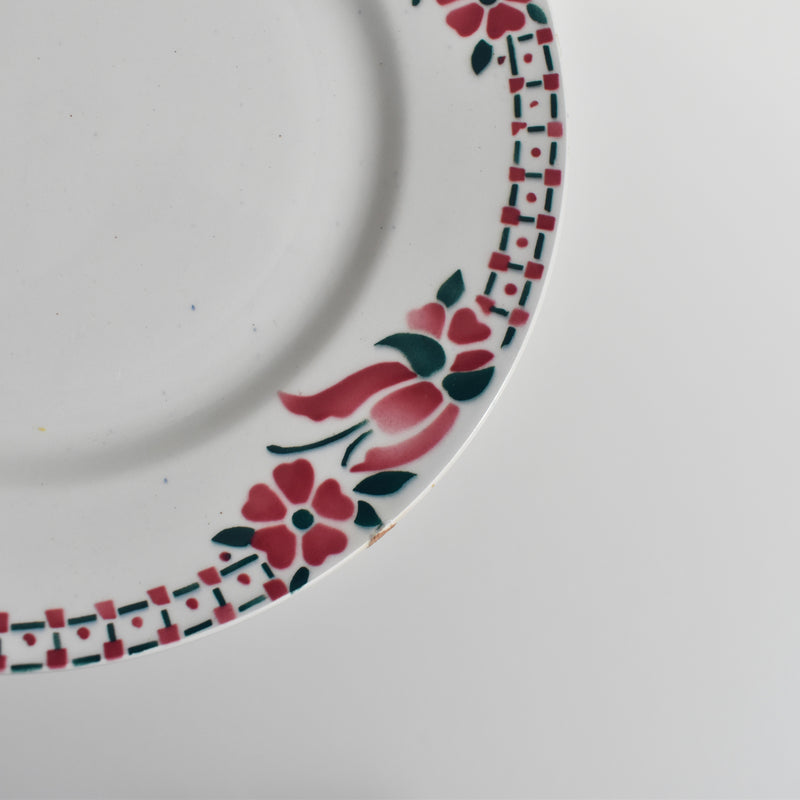 Vintage Dessert Plate Ceranord (Saint-Amand) 661 G