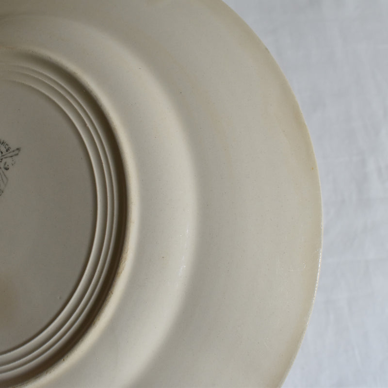 Vintage plate, Saint-Amand / Moulin des Loups, Mariette B