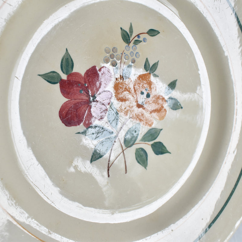Vintage plate, Saint-Amand / Moulin des Loups, Mariette B