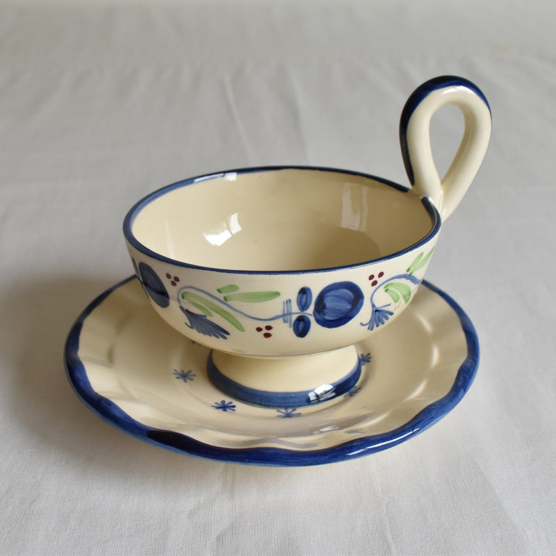 Zika コーヒーカップ＆ソーサー フラワー B