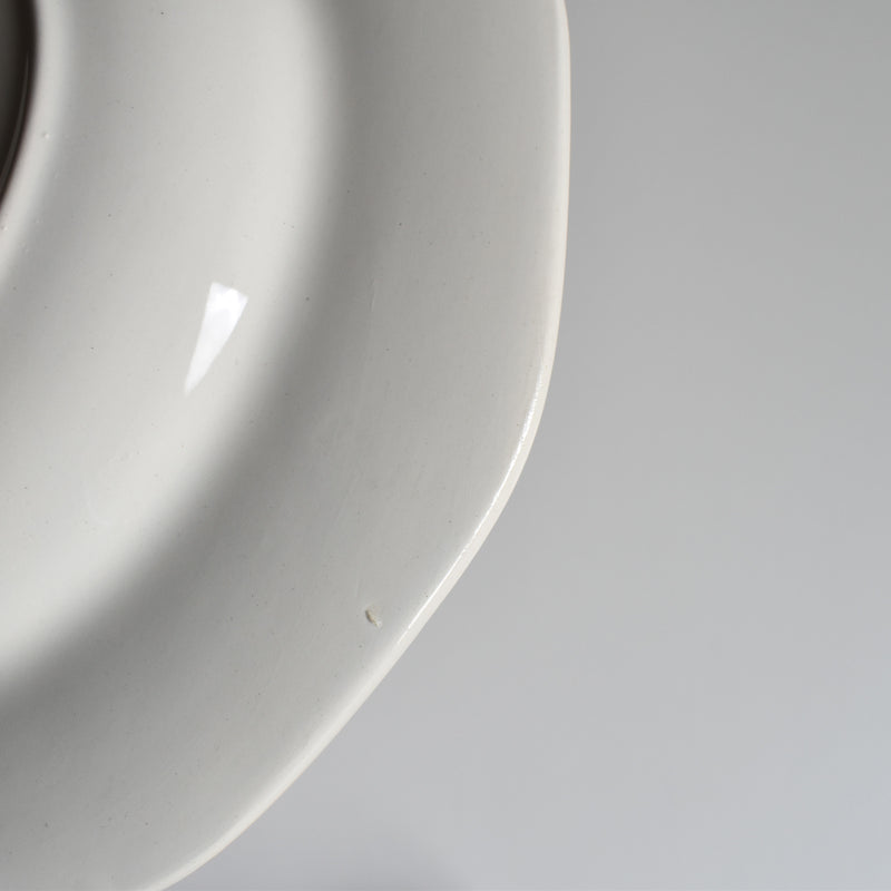 Vintage Deep Plate Digoin & Sarreguemines Christine F