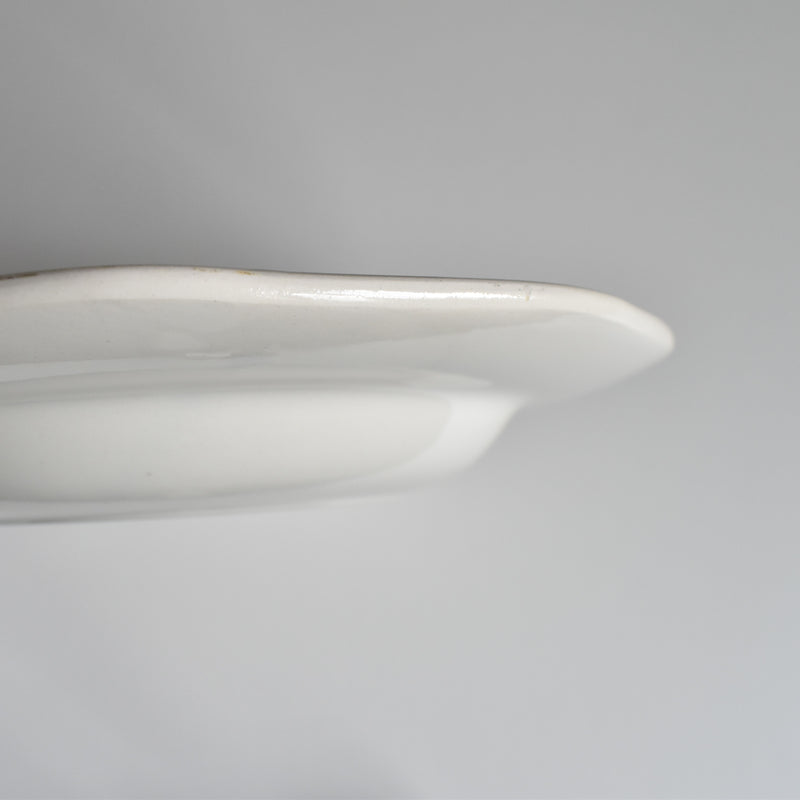 Vintage Deep Plate Digoin & Sarreguemines Christine F