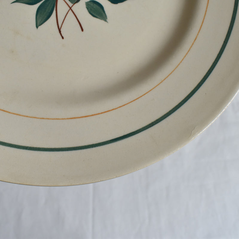 Vintage plate, Saint-Amand / Moulin des Loups, Mariette B