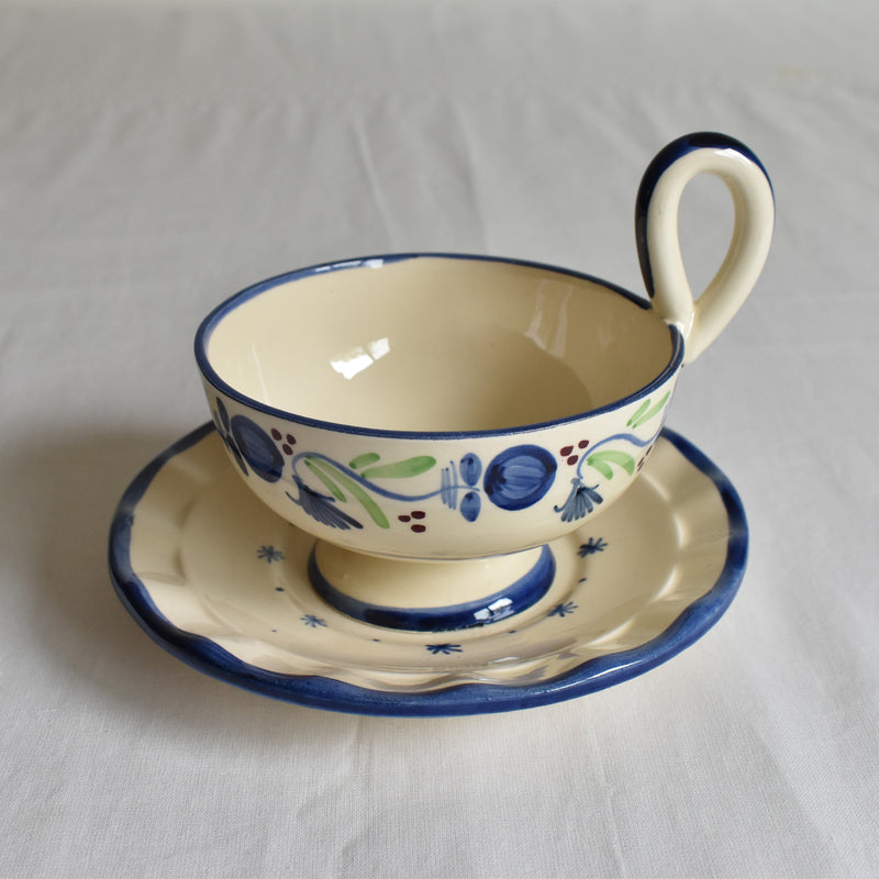 Zika コーヒーカップ＆ソーサー フラワー A