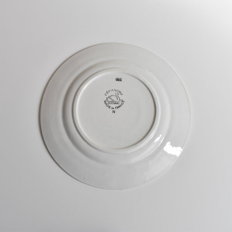 Vintage Dessert Plate, Ceranord (St. Amand) 661 H