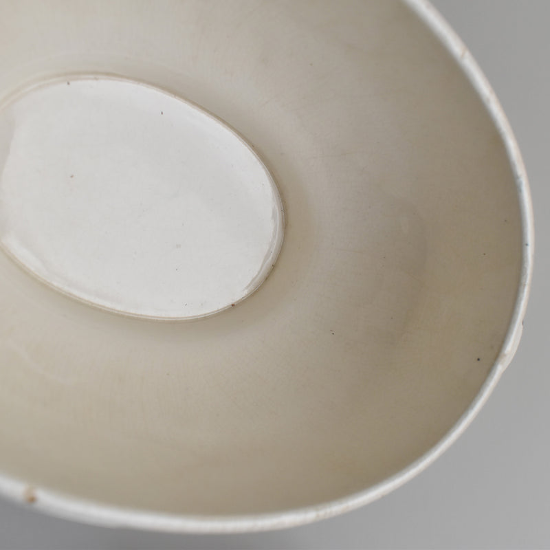 Antique sauce boat, Longwy, Carmen