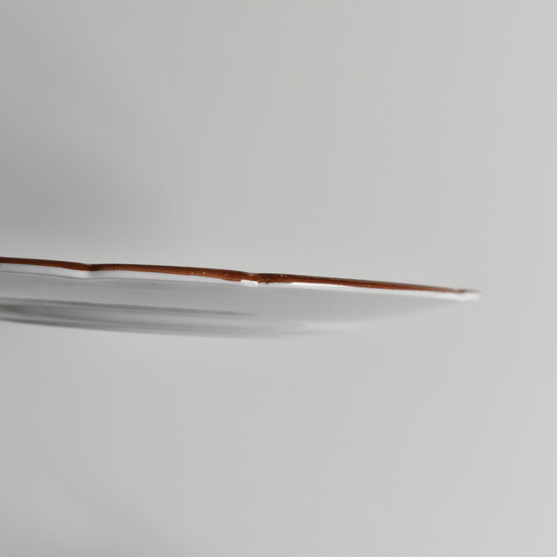 アンティークデザートプレート サルグミンヌ Minton ピンク 235 D