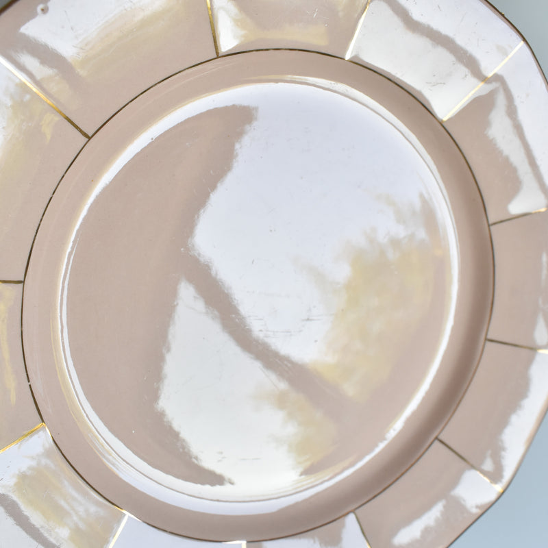 Vintage Plate, Digoin & Sarreguemines 9147 Rose A