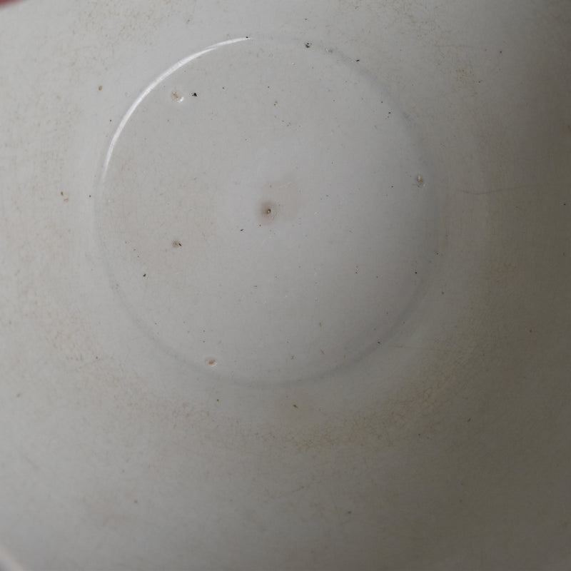 Antique soup tureen without lid, Saint-Amand, Platane