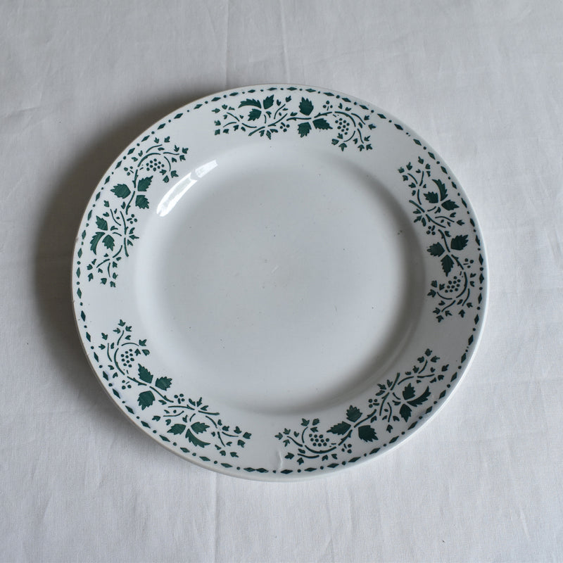 Antique Plate HBC (Choisy-le-Roi)