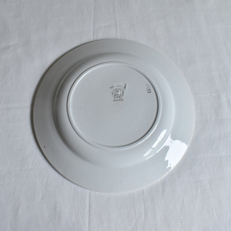 Antique Plate HBC (Choisy-le-Roi)