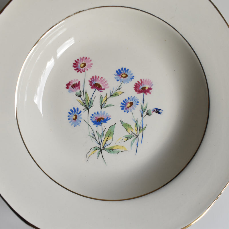 Vintage Deep Plate, Digoin & Sarreguemines, Christine G