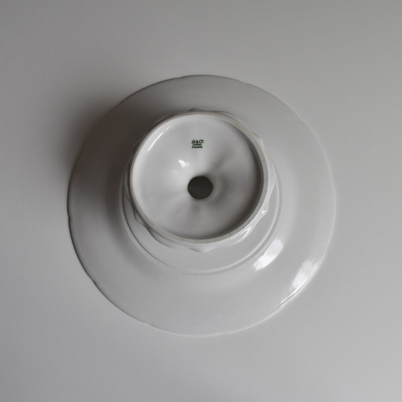 Vintage Footed Plate B&Cie Limoges (Bernardaud)