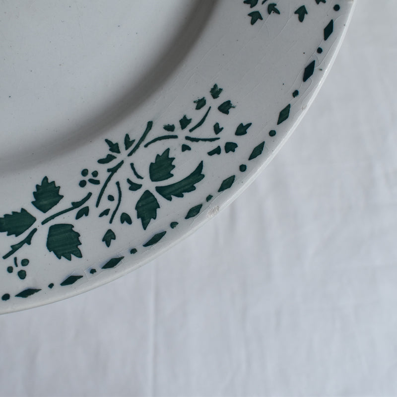 Antique Plate HBC (Choisy-le-Roi)