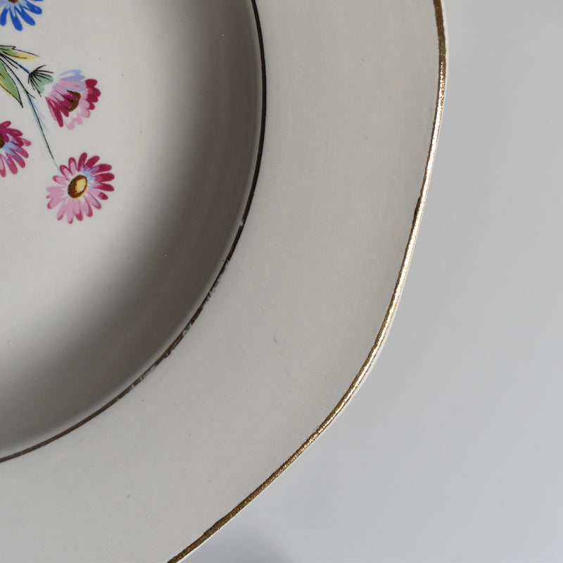 Vintage Deep Plate, Digoin & Sarreguemines, Christine G