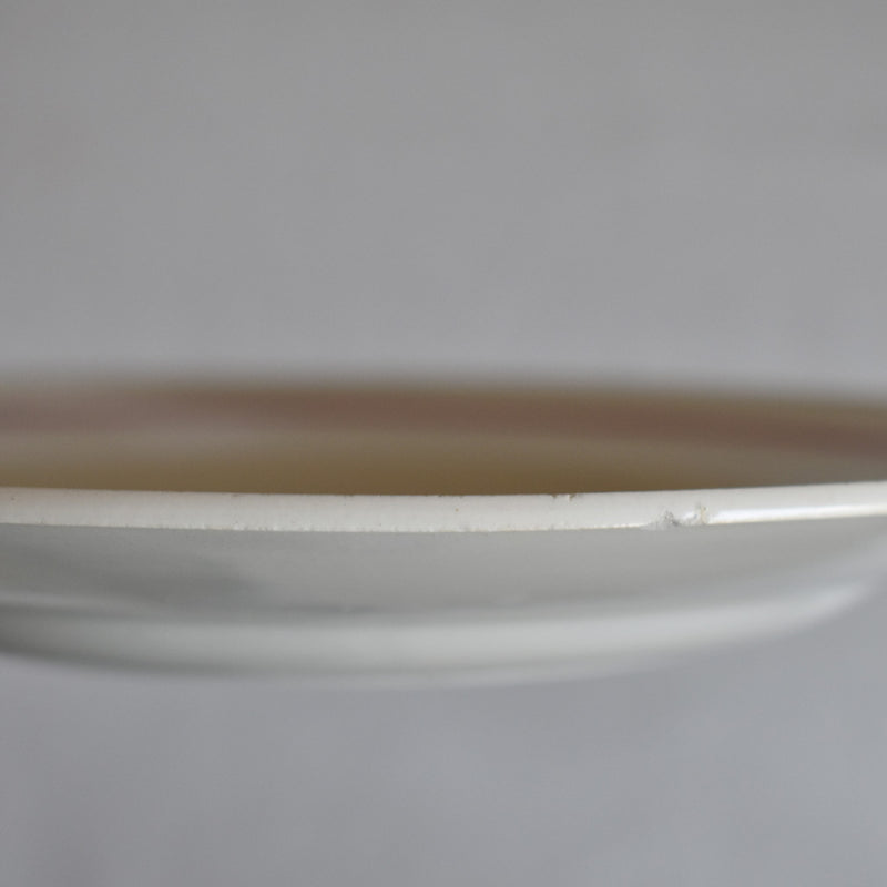 Vintage Plate, Moulin des Loups, Fleur Rouge B