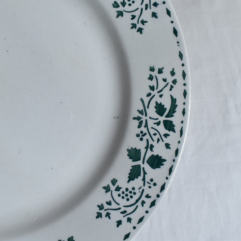 Antique Plate HBC (Choisy-le-Roi)