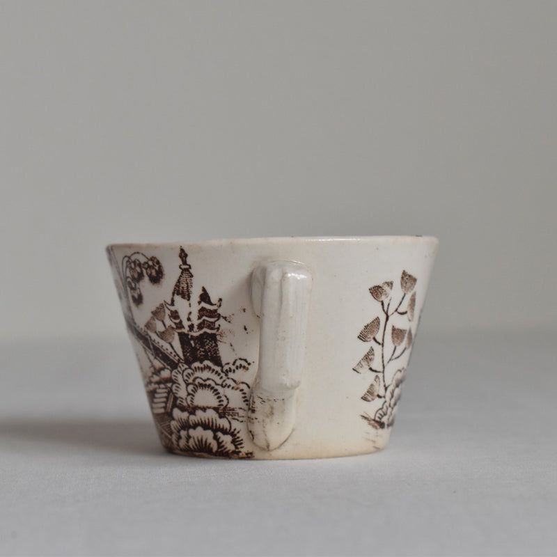 Antique Coffee Cup Badonviller Tokio