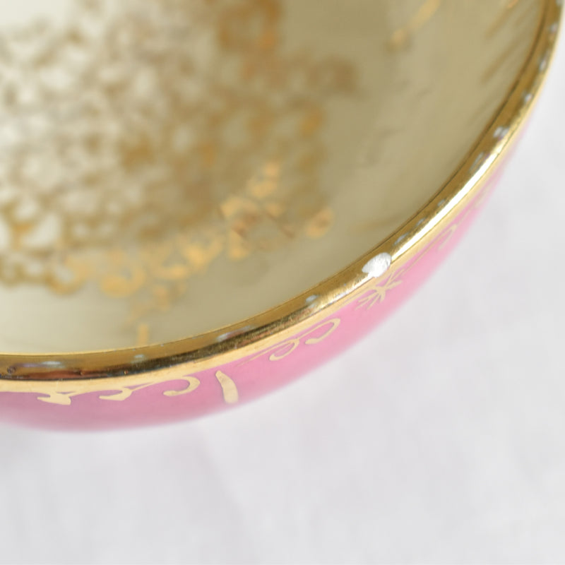 ア.ドラサンヴァル A.Dressinval コーヒーカップ＆ソーサー ピンク