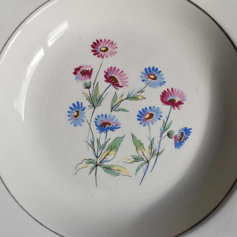 Vintage Deep Plate, Digoin & Sarreguemines "Christine H"