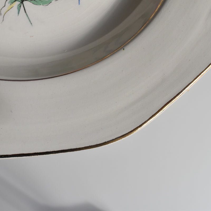 Vintage Deep Plate, Digoin & Sarreguemines "Christine H"