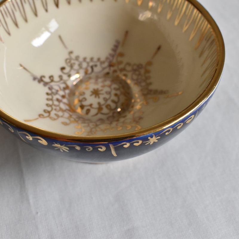 Zika コーヒーカップ＆ソーサー ダークブルー A