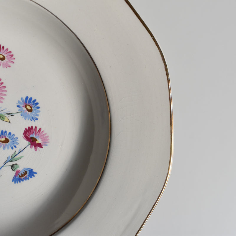 Vintage Deep Plate, Digoin & Sarreguemines "Christine H"