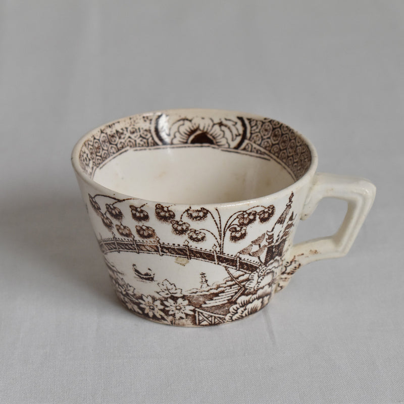 Antique Coffee Cup Badonviller Tokio