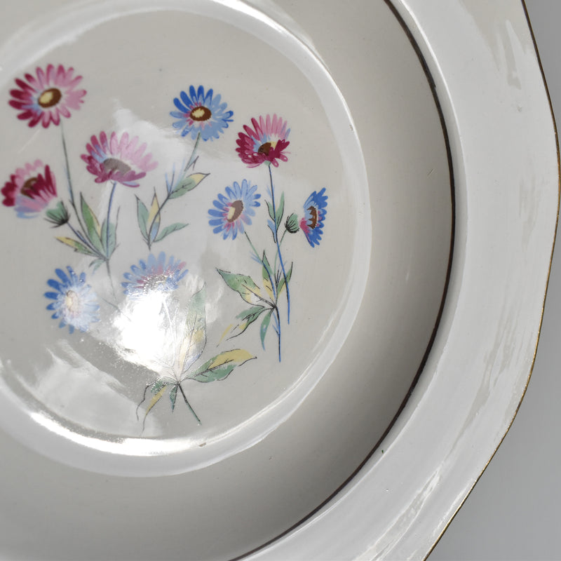 Vintage Deep Plate, Digoin & Sarreguemines "Christine H"