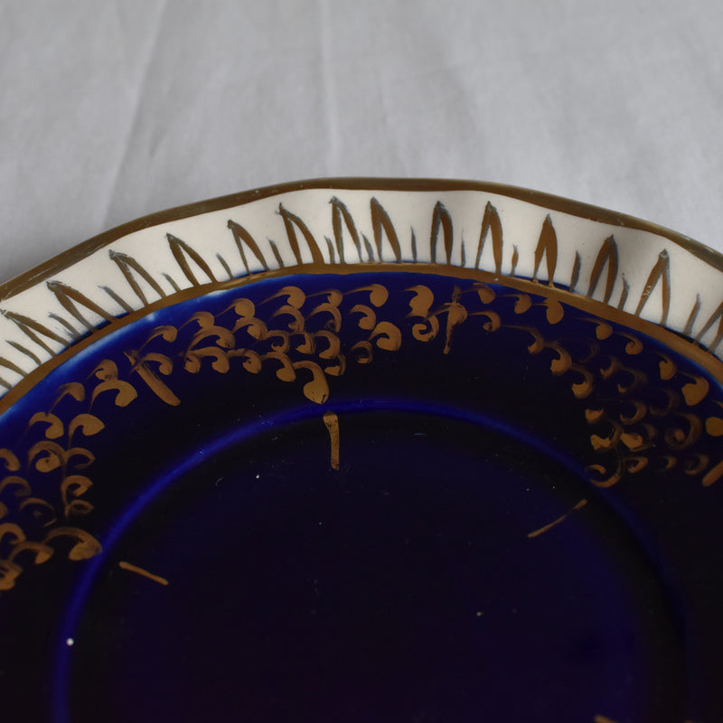 Zika コーヒーカップ＆ソーサー ダークブルー B