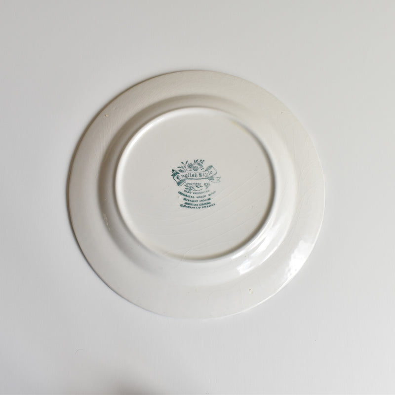 Vintage Dessert Plate Lunéville English Style B