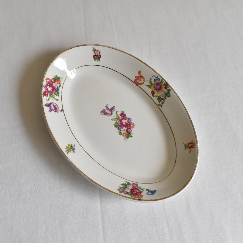 Vintage Digoin & Sarreguemines Aline Gravy Boat