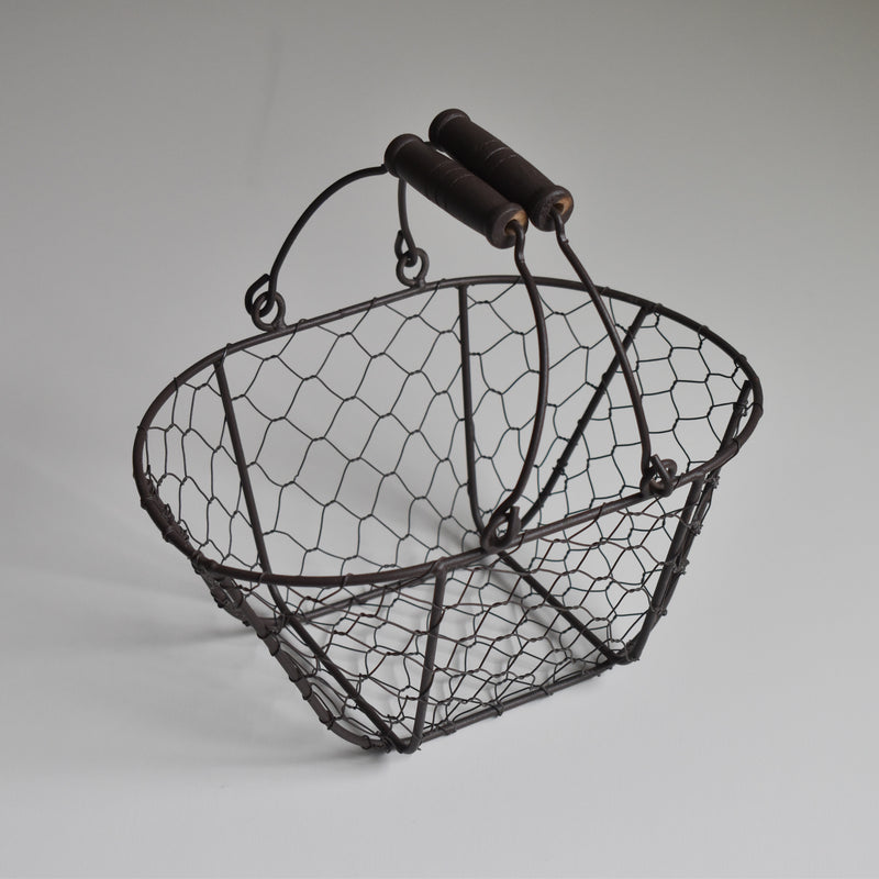Vintage Iron Basket