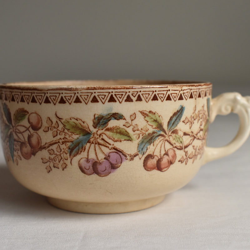 Antique Chocolate Cup, kiln unknown