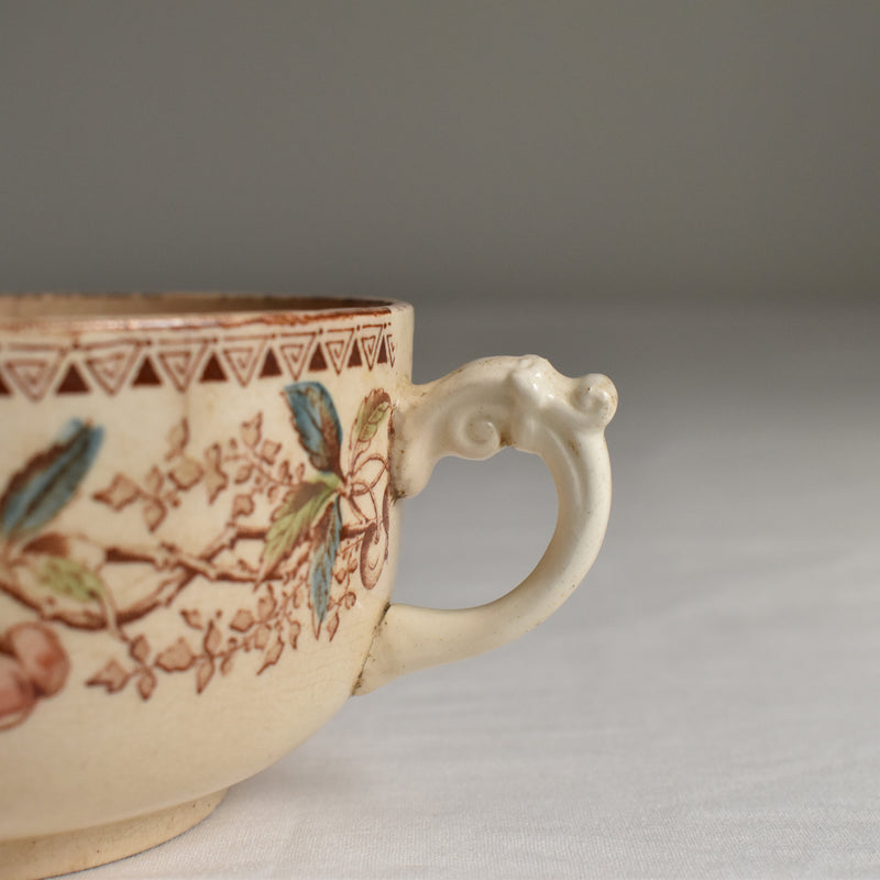 Antique Chocolate Cup, kiln unknown