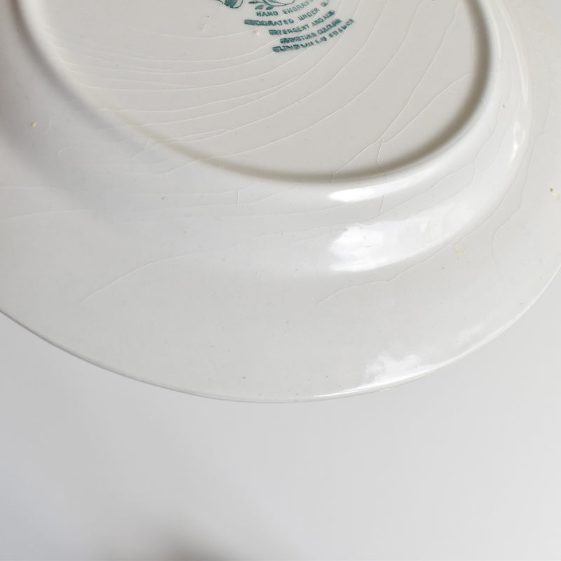 Vintage Dessert Plate Lunéville English Style B