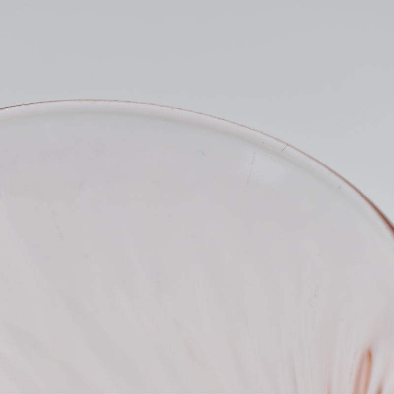 Vintage Water Glass Rosaline