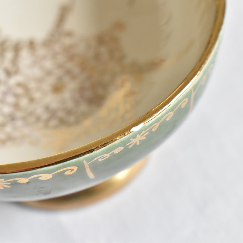 ア.ドラサンヴァル A.Dressinval コーヒーカップ＆ソーサー グリーン