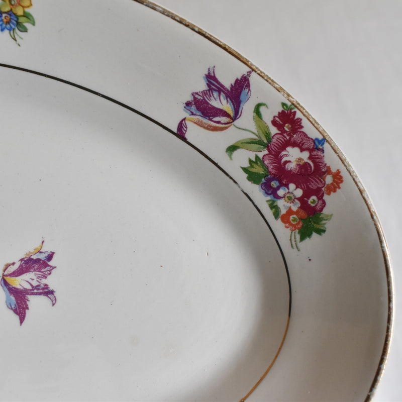 Vintage Digoin & Sarreguemines Aline Gravy Boat
