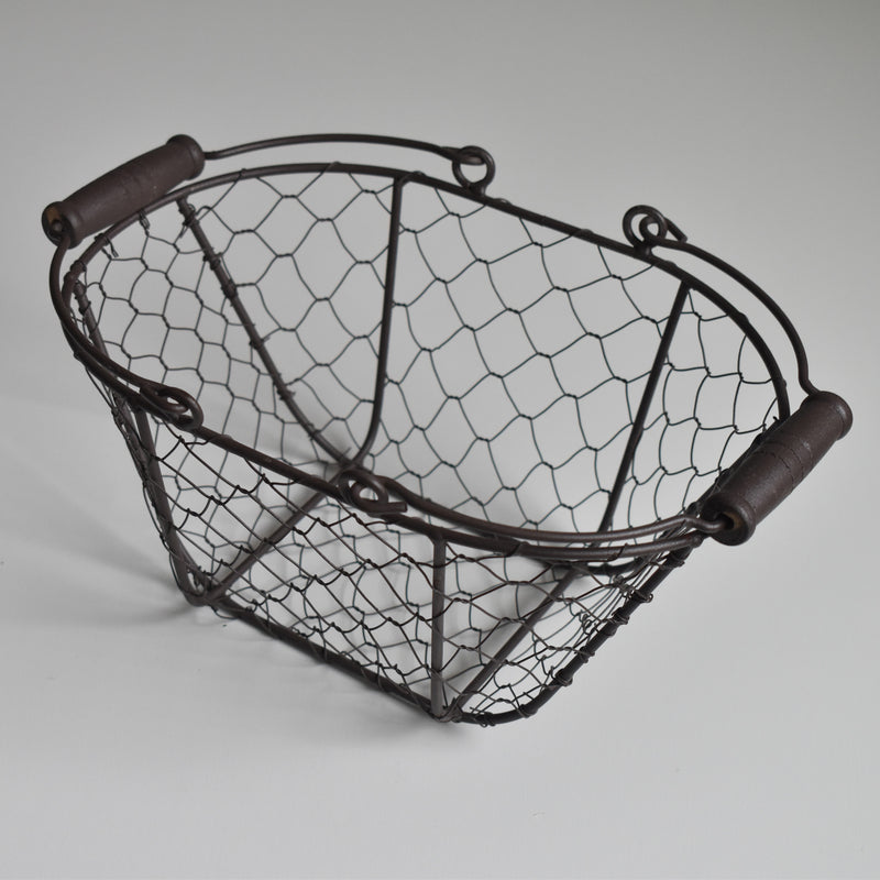 Vintage Iron Basket