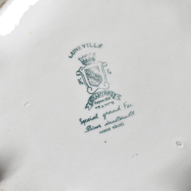 Vintage Soup Tureen, Lunéville Tradition (Red)