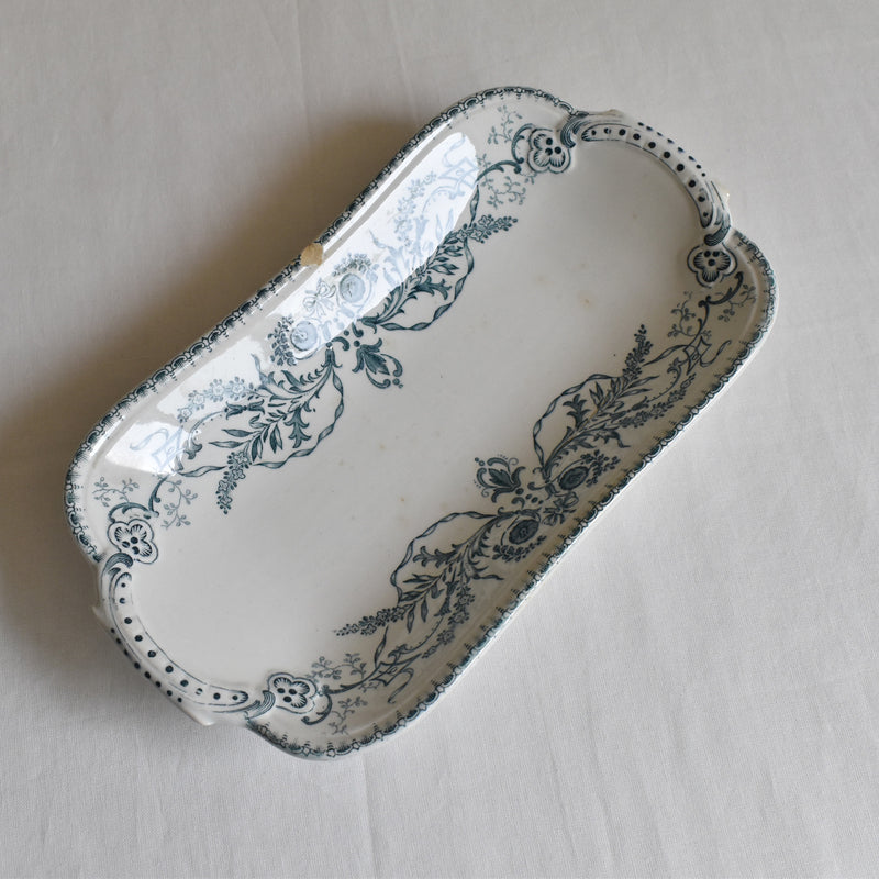 Antique Raviers Boch Freres Rubis