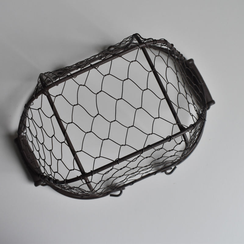 Vintage Iron Basket