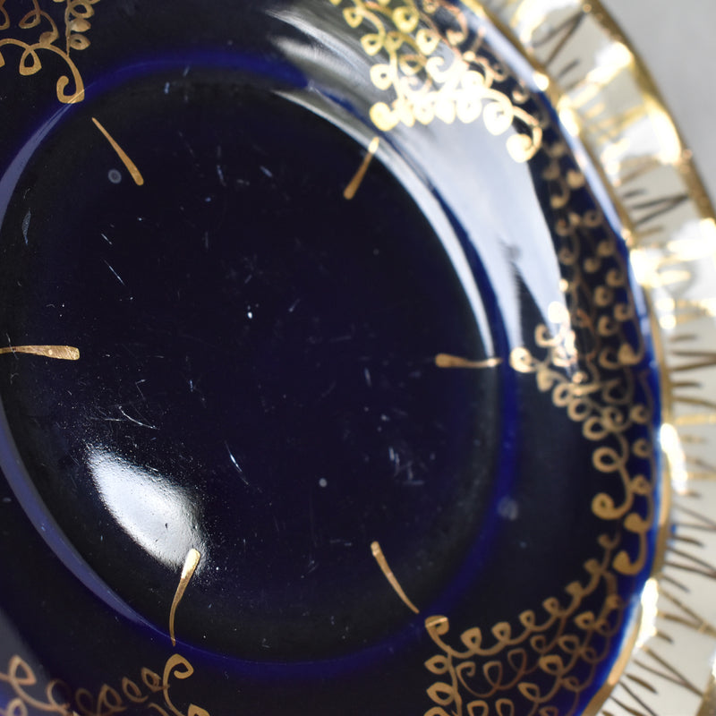 Zika コーヒーカップ＆ソーサー ダークブルー C