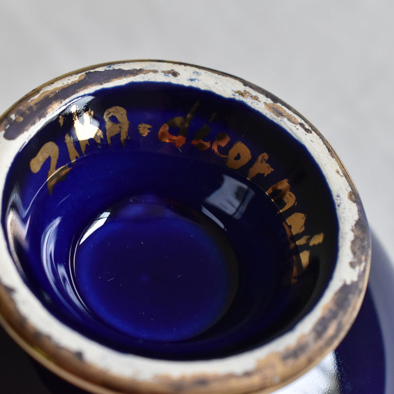 Zika コーヒーカップ＆ソーサー ダークブルー C