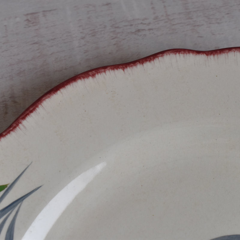 Vintage Plate Salins Messidor D