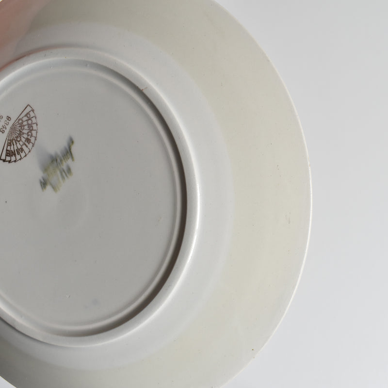 Vintage dessert plate, Digoin & Sarreguemines 9343 A