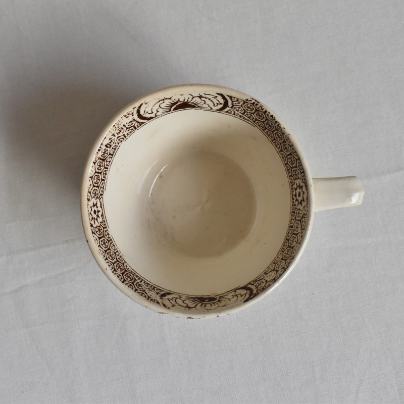 Antique Coffee Cup Badonviller Tokio