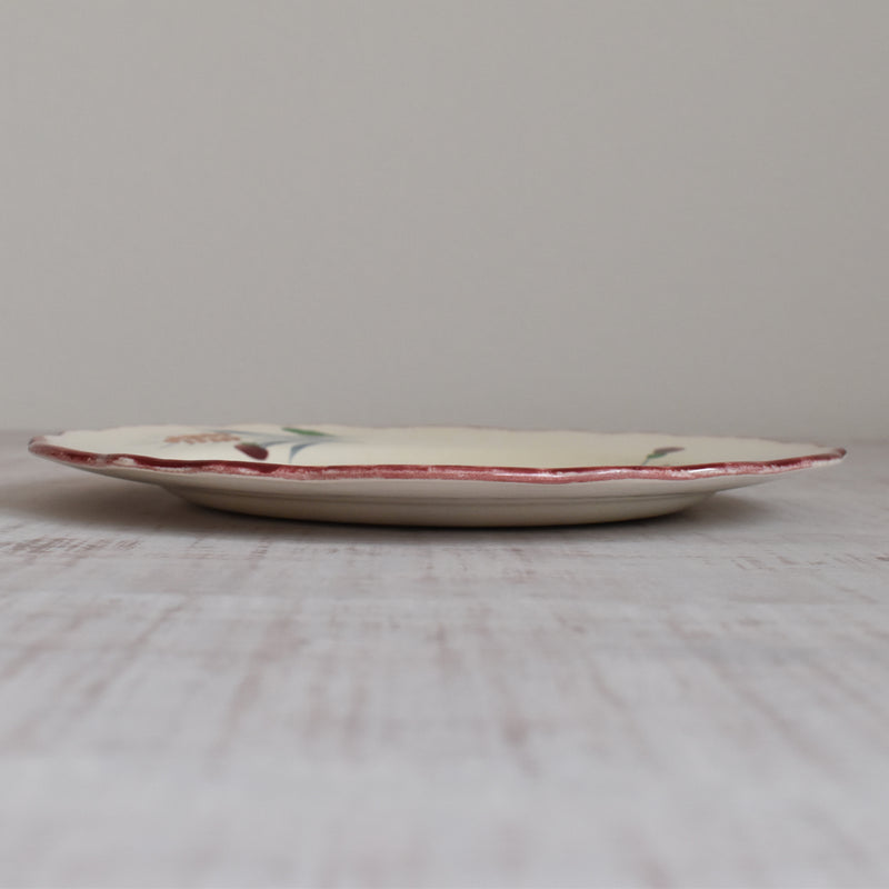 Vintage Plate Salins Messidor D