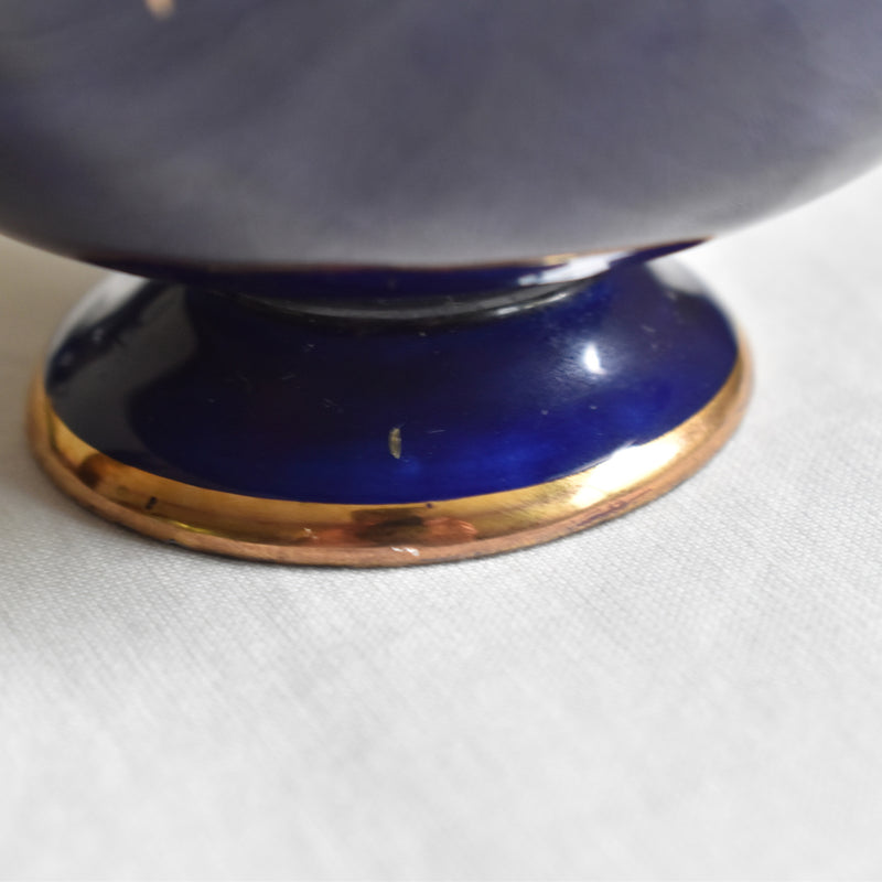 ア.ドラサンヴァル A.Dressinval コーヒーカップ＆ソーサー ダークブルー B